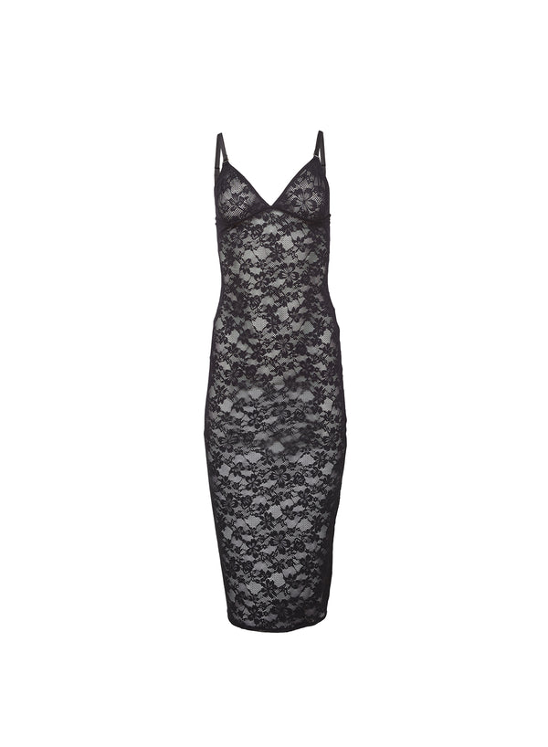 Fleur du Mal Le Stretch Lace Slip Dress in Black - Size L Fleur du Mal Le Stretch Lace Slip Dress in Black - Size L