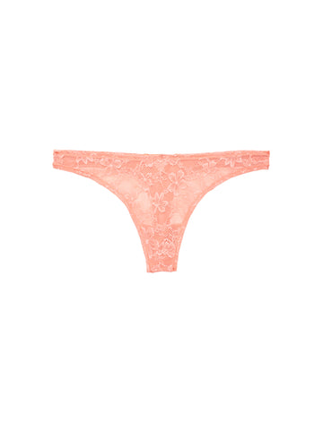 Apricot - Le Stretch Lace Thong | Fleur du Mal