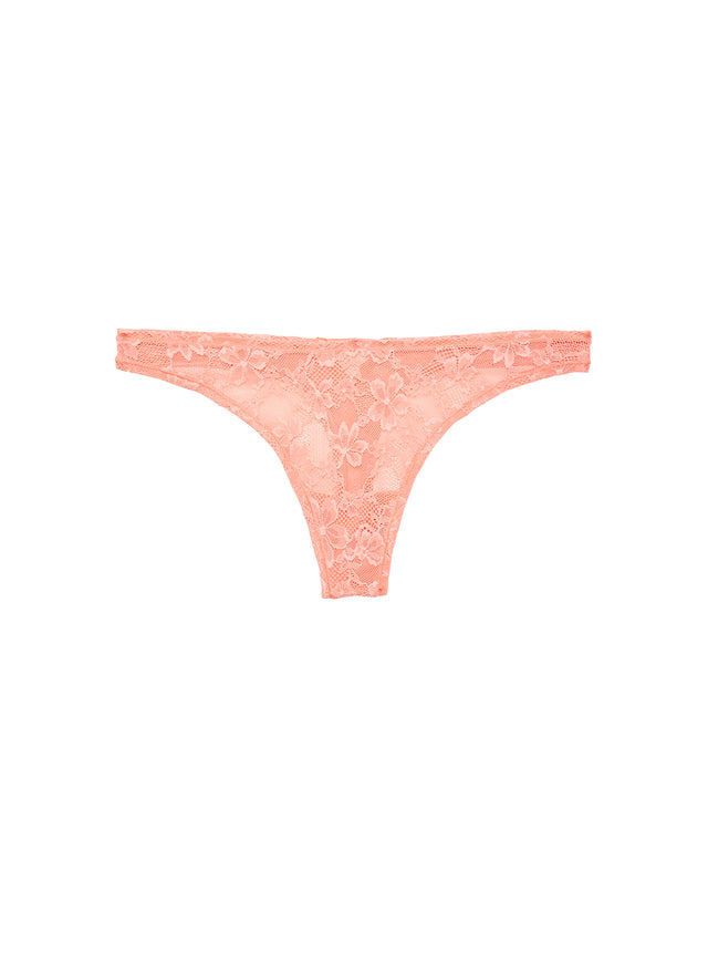 Bright jade - Le Stretch Lace Thong | Fleur du Mal