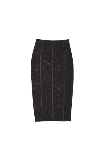 Le Stretch Lace Pencil Skirt