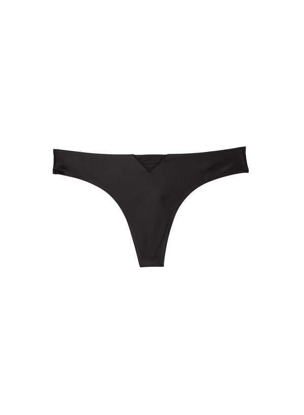 Black - Le Gloss Thong | Fleur du Mal