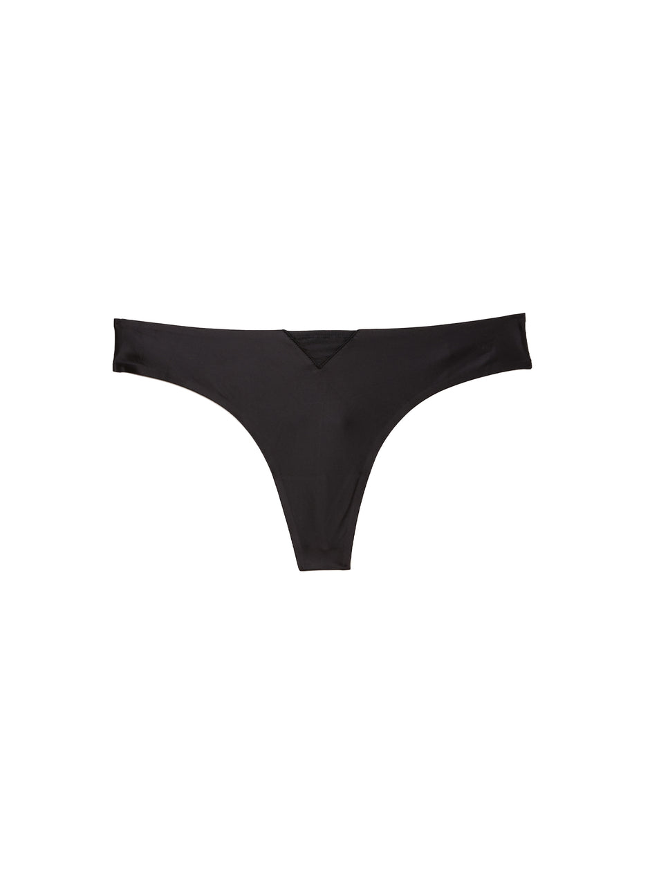 Black - Le Gloss Thong | Fleur du Mal