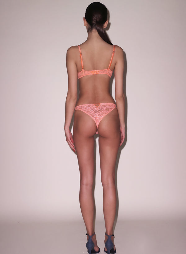 Apricot - Le Stretch Lace Cheeky | Fleur du Mal