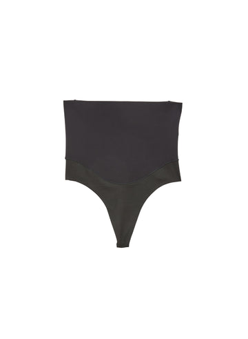 Black - Le Stretch Micro Shaping Thong | Fleur du Mal