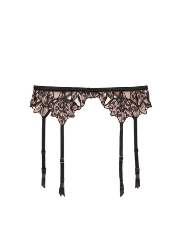 Leopard lily - Lily Embroidery Garter Belt | Fleur du Mal