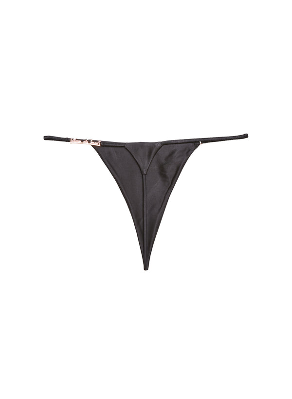 Black - Fleur du Luxe V-String | Fleur du Mal