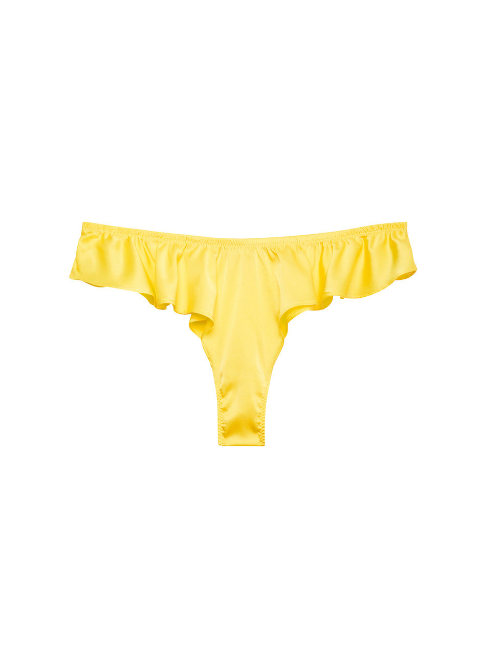 Lemon - Luxe Flutter Panty | Fleur du Mal