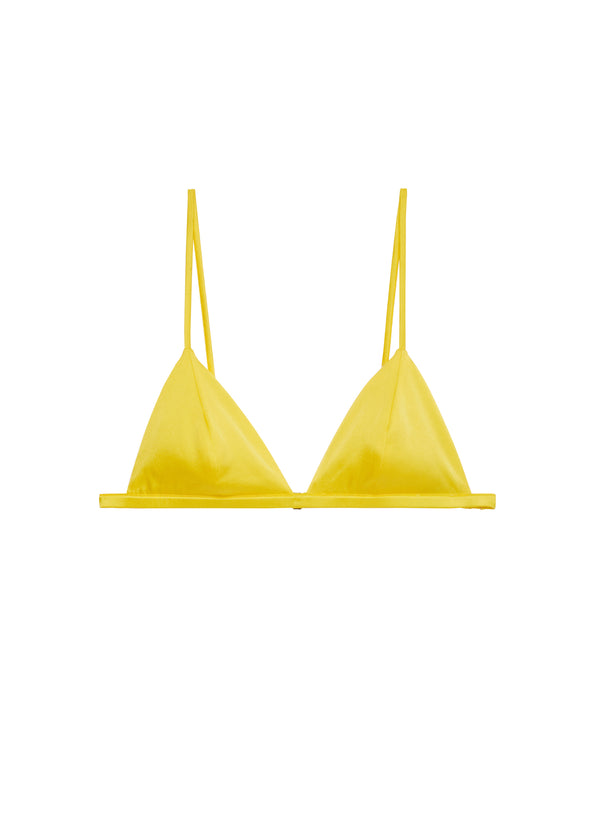 Lemon - Luxe Triangle Bra | Fleur du Mal