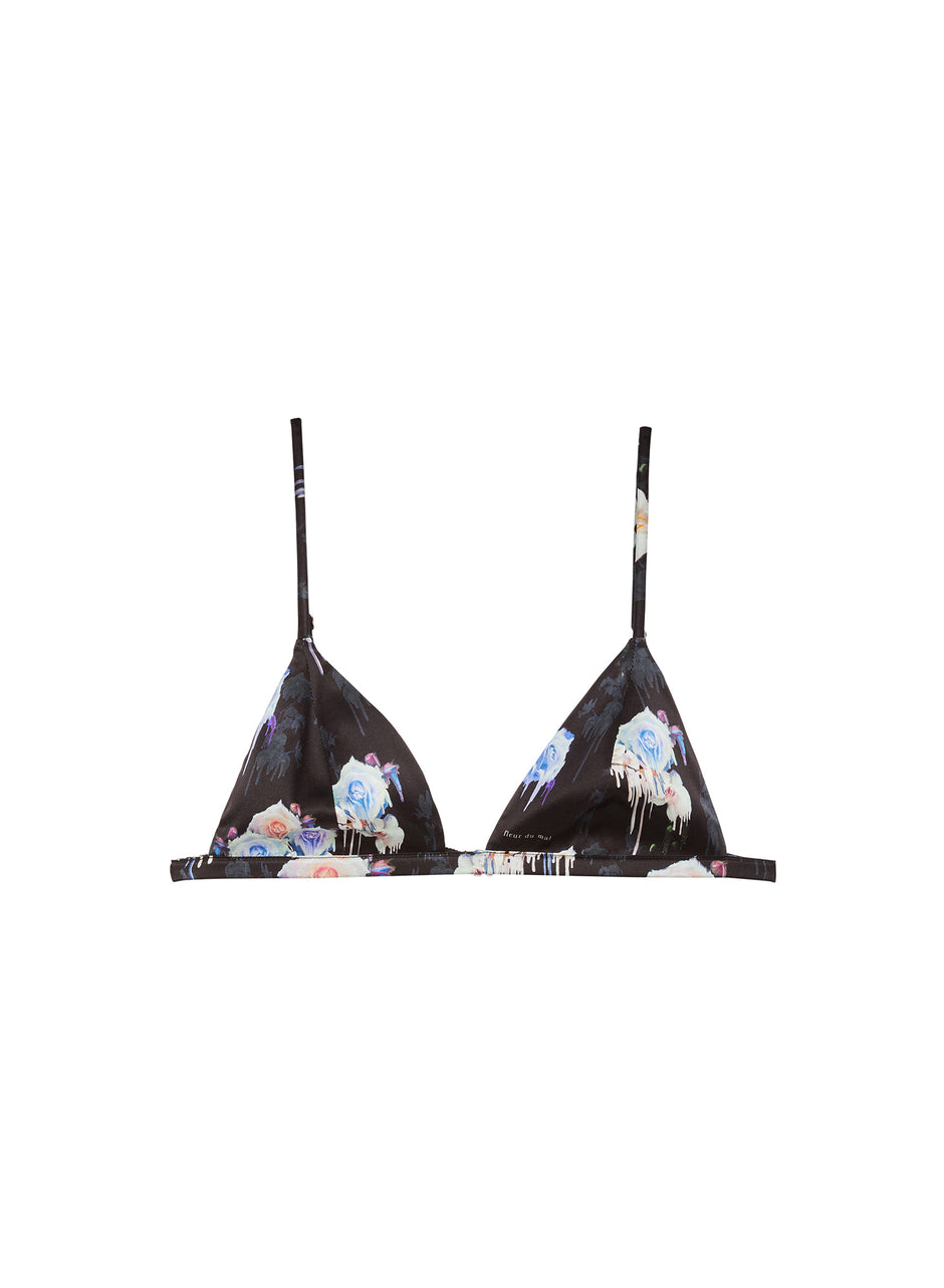 Dripping flowers - Luxe Triangle Bra | Fleur du Mal