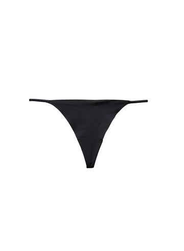 Black - Le Stretch Micro V-String | Fleur du Mal