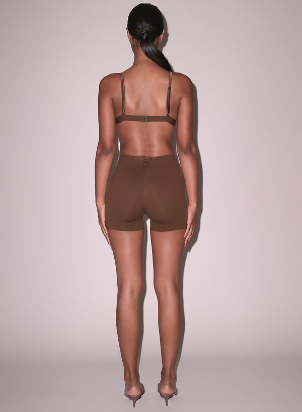 Cocoa - Le Stretch Micro Short | Fleur du Mal