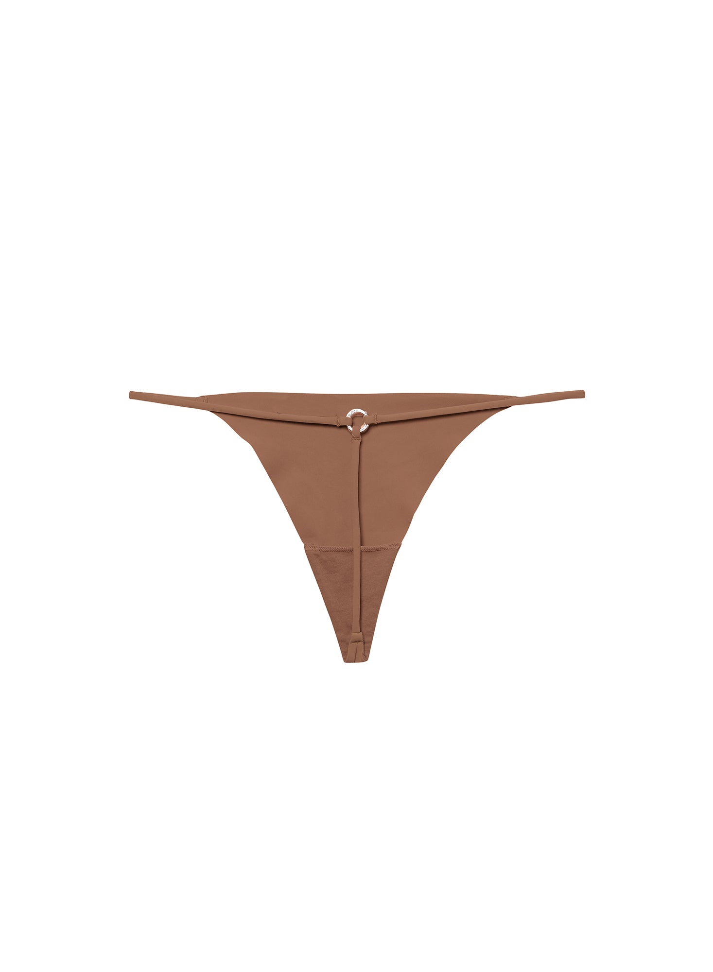Le Stretch Micro V-String- caramel-fleur du mal