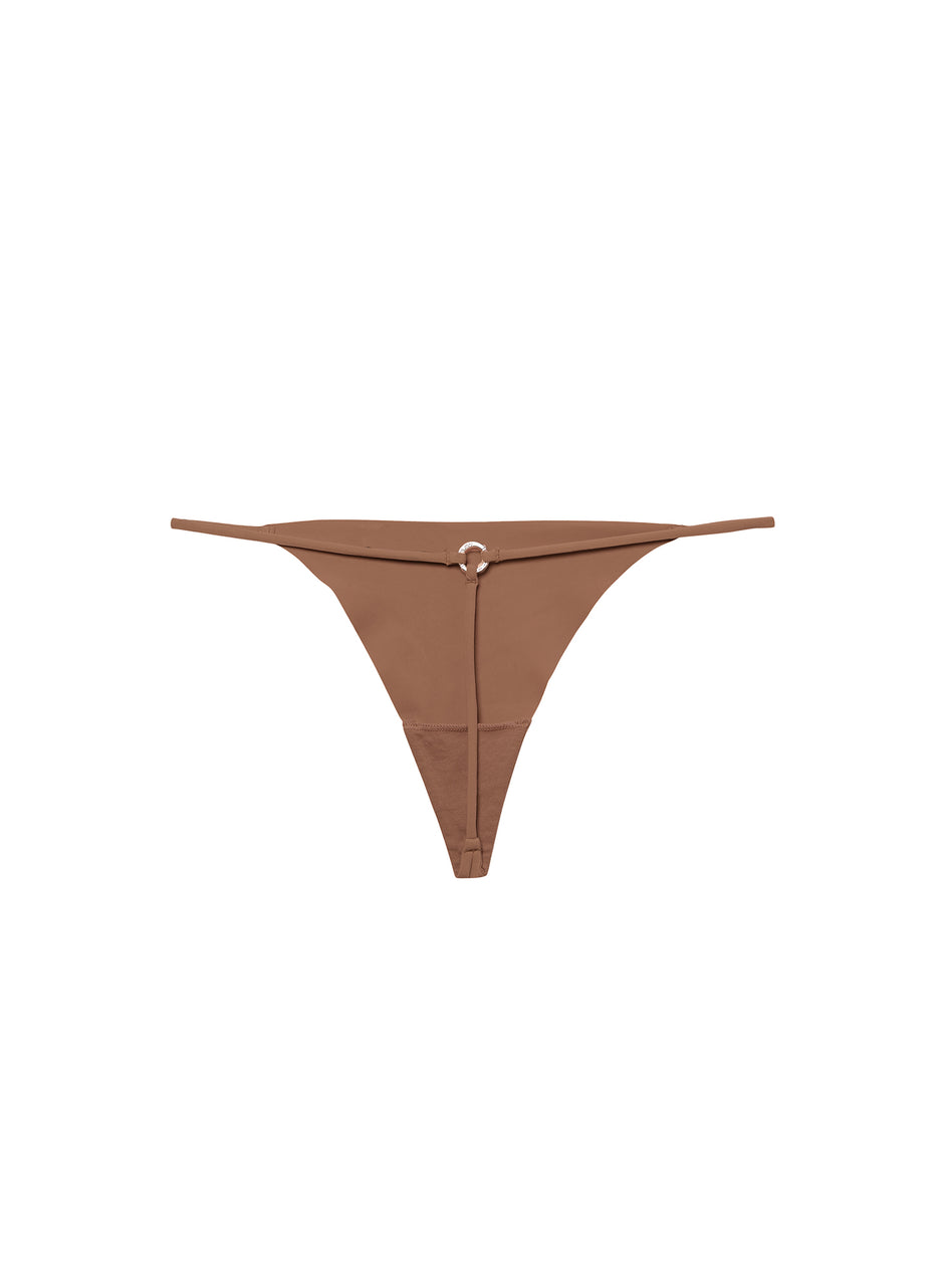 Caramel - Le Stretch Micro V-String | Fleur du Mal