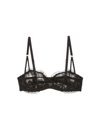 Mila Balconette-bra- black-flat