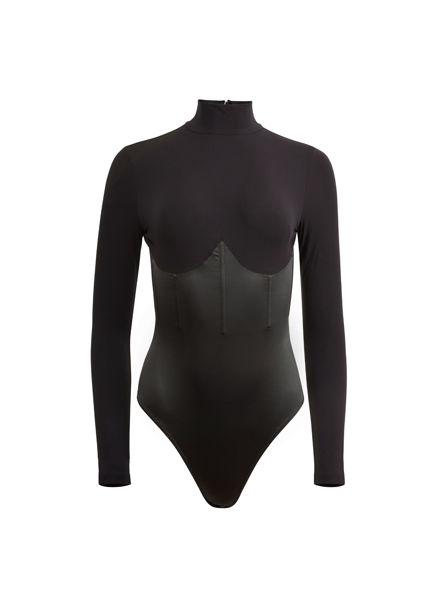 Mock Neck Long Sleeve Bodysuit