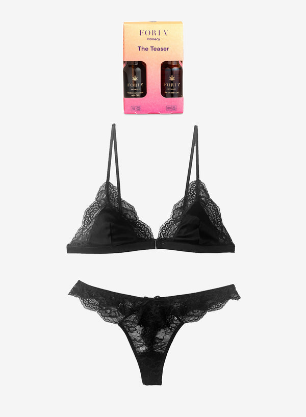 Black - Naomi Teaser Gift Set | Fleur du Mal