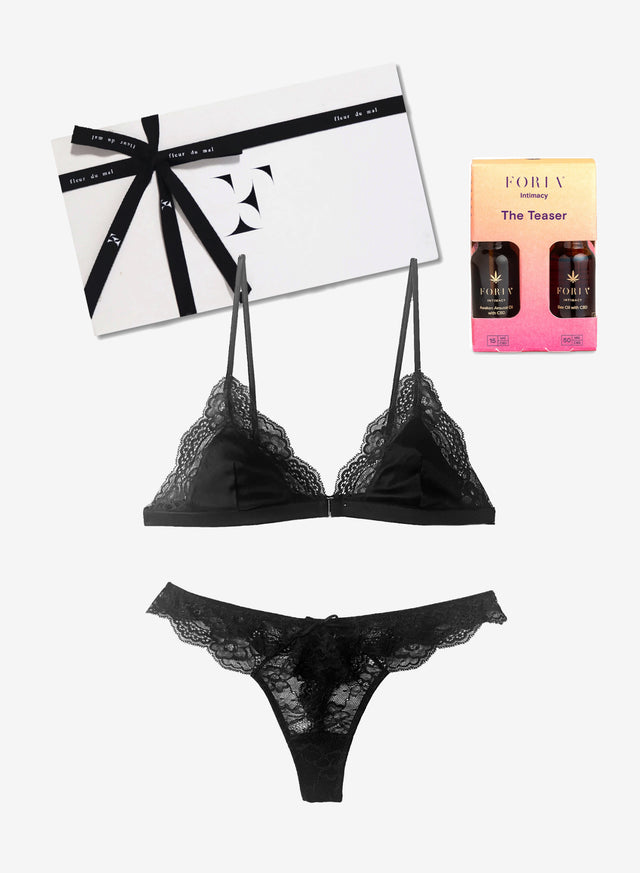 Black - Naomi Teaser Gift Set | Fleur du Mal