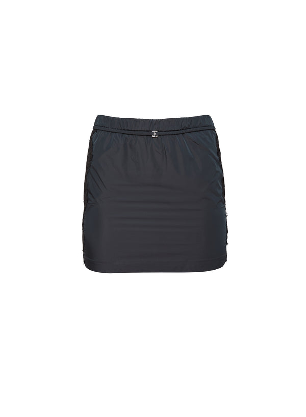 Shadow - Nylon Mini Skirt | Fleur du Mal