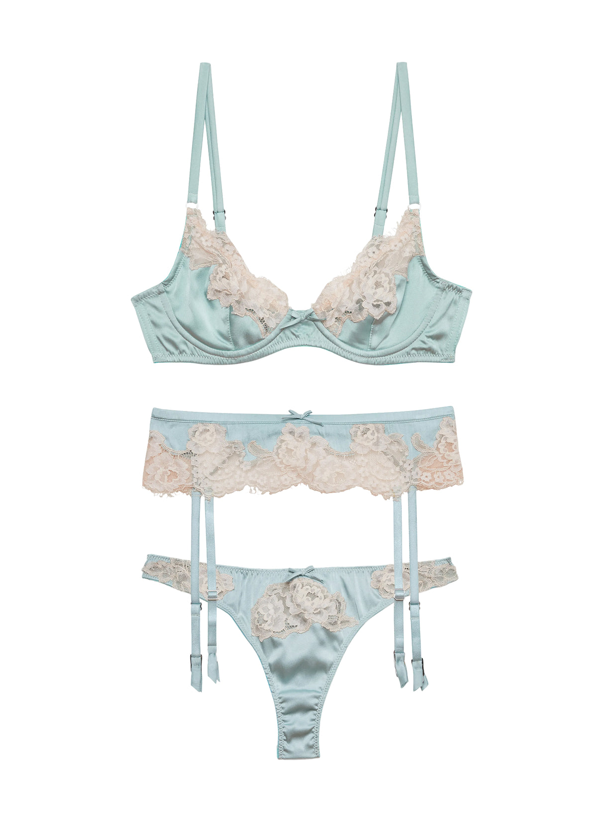 Juliet-Lace-Frosted-Mint-Set-Flat