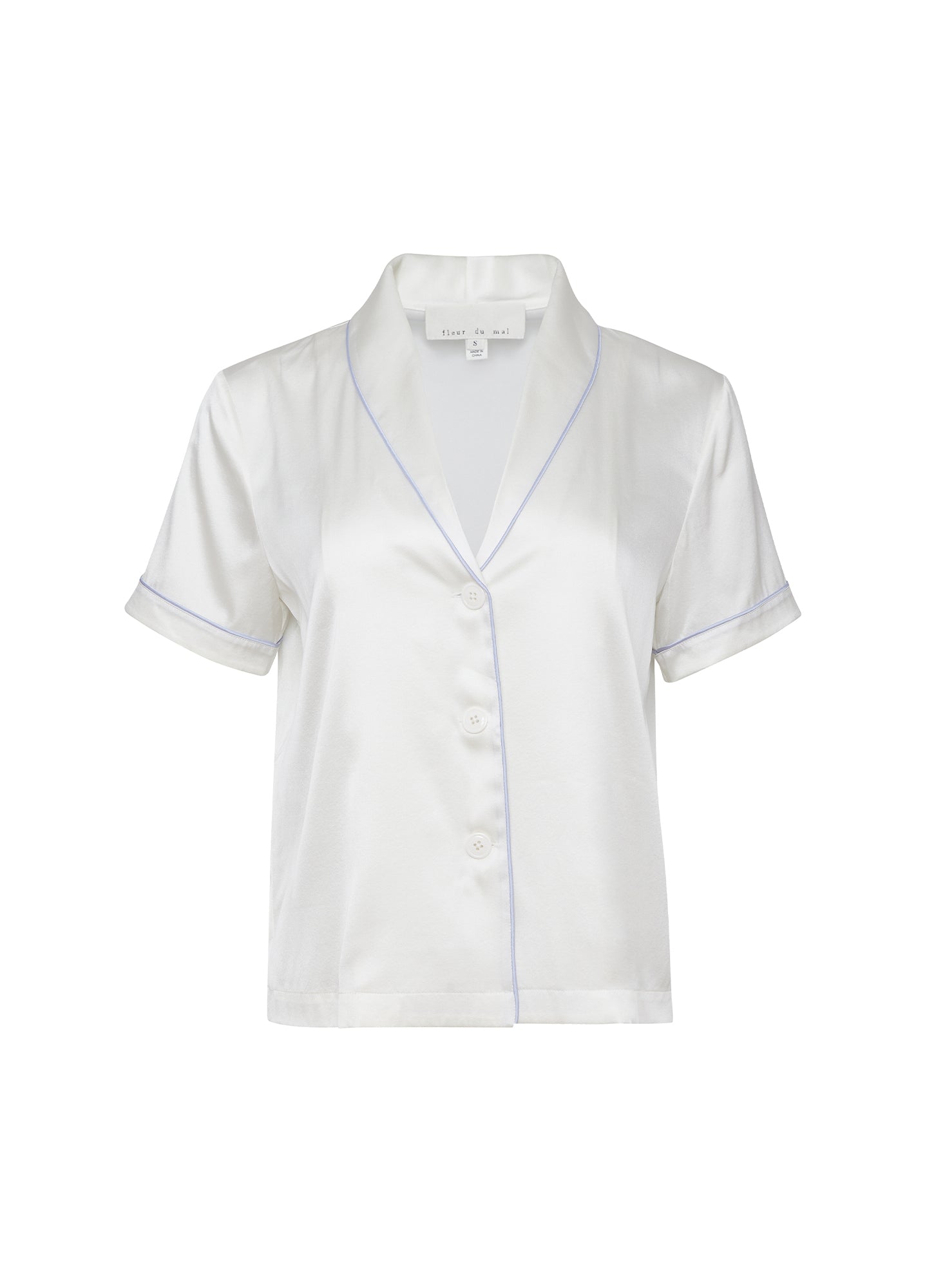 PJ Top-Ivory-Fleur du Mal-flat