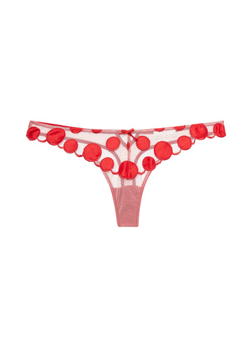 Rouge - Some Like It Dot Thong | Fleur du Mal