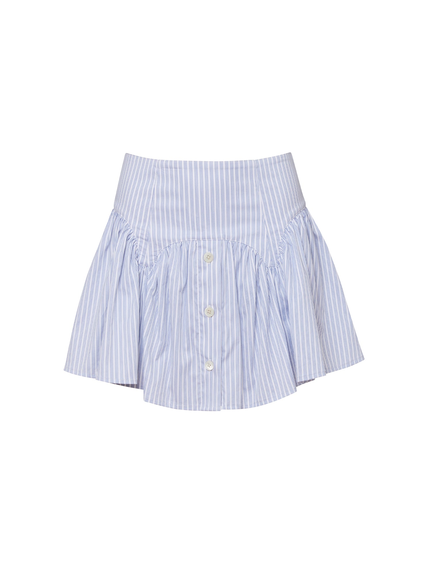 Poplin Garter Skort- East Hamptons Stripe- Fleur du Mal