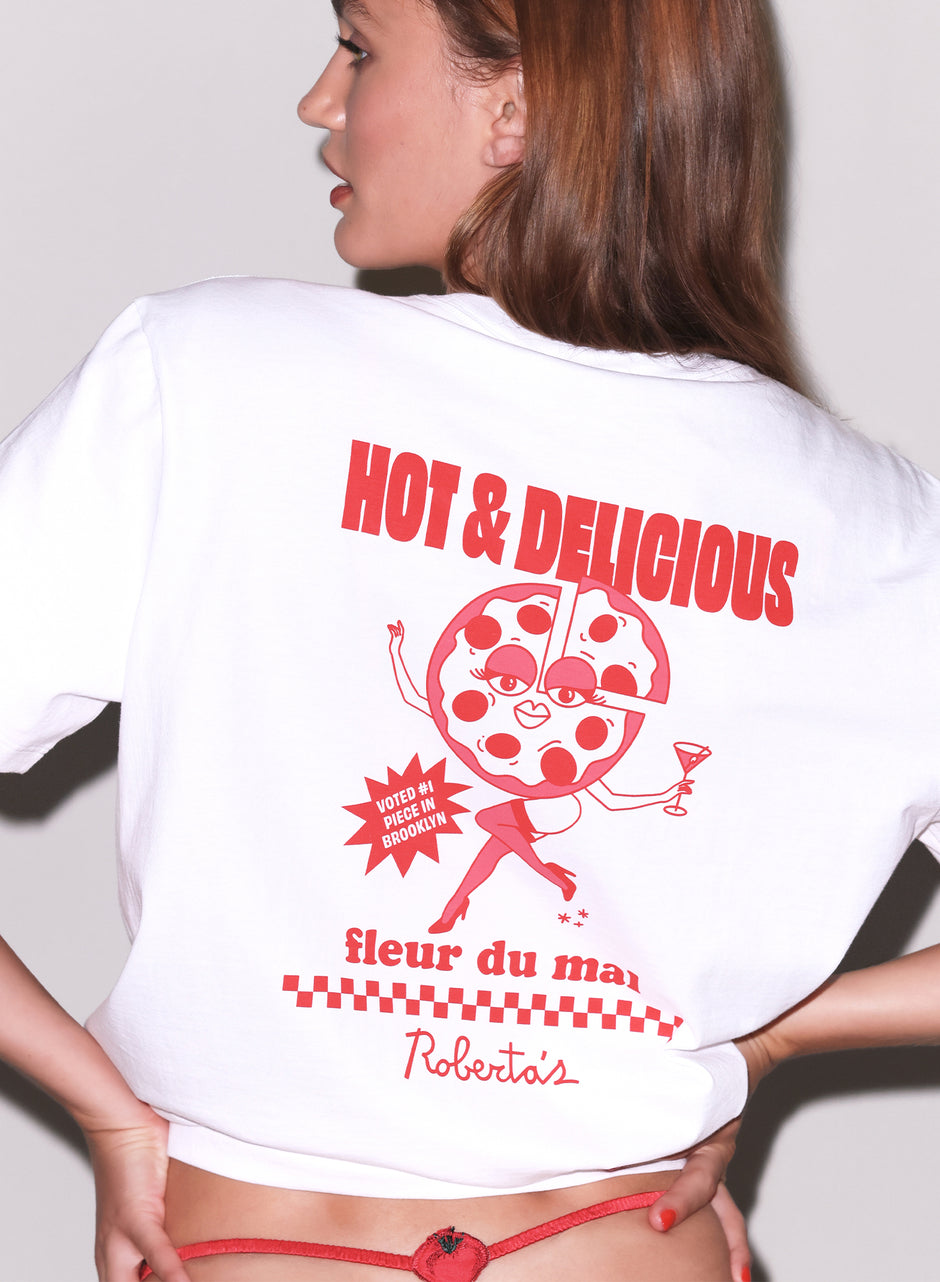 Ivory - Fleur X Roberta's Unisex Tee | Fleur du Mal