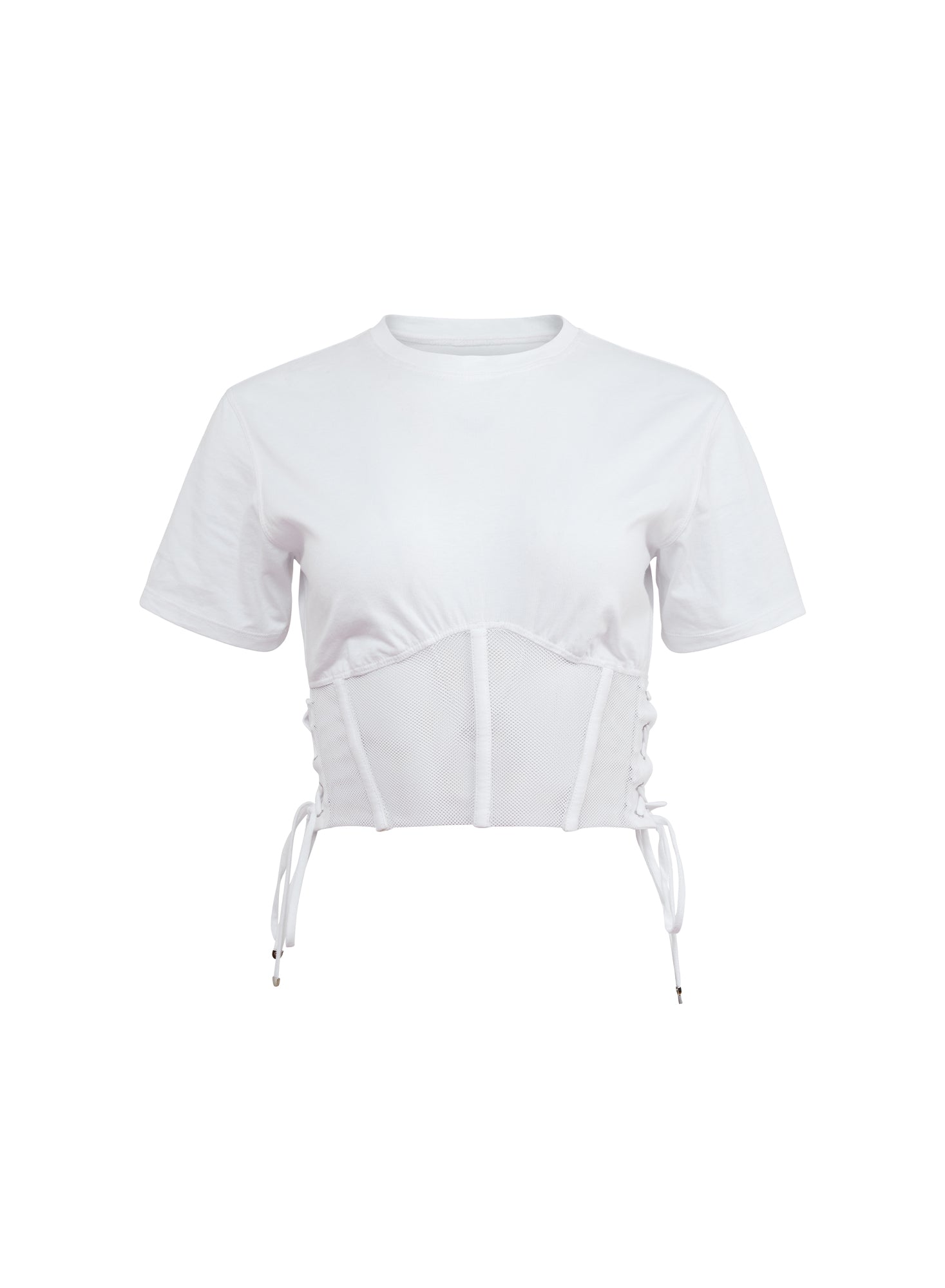 white corset T-Shirt
