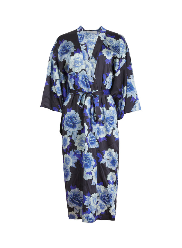 Tokyo rose - Unisex Silk Kimono | Fleur du Mal