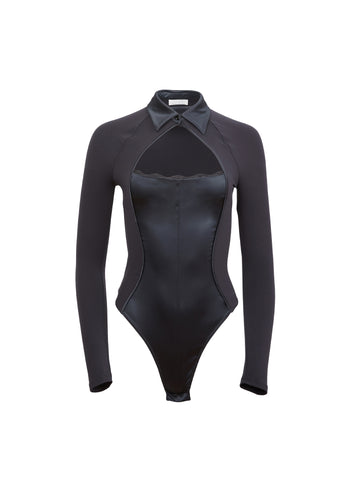 Black - Decollété Bodysuit | Fleur du Mal