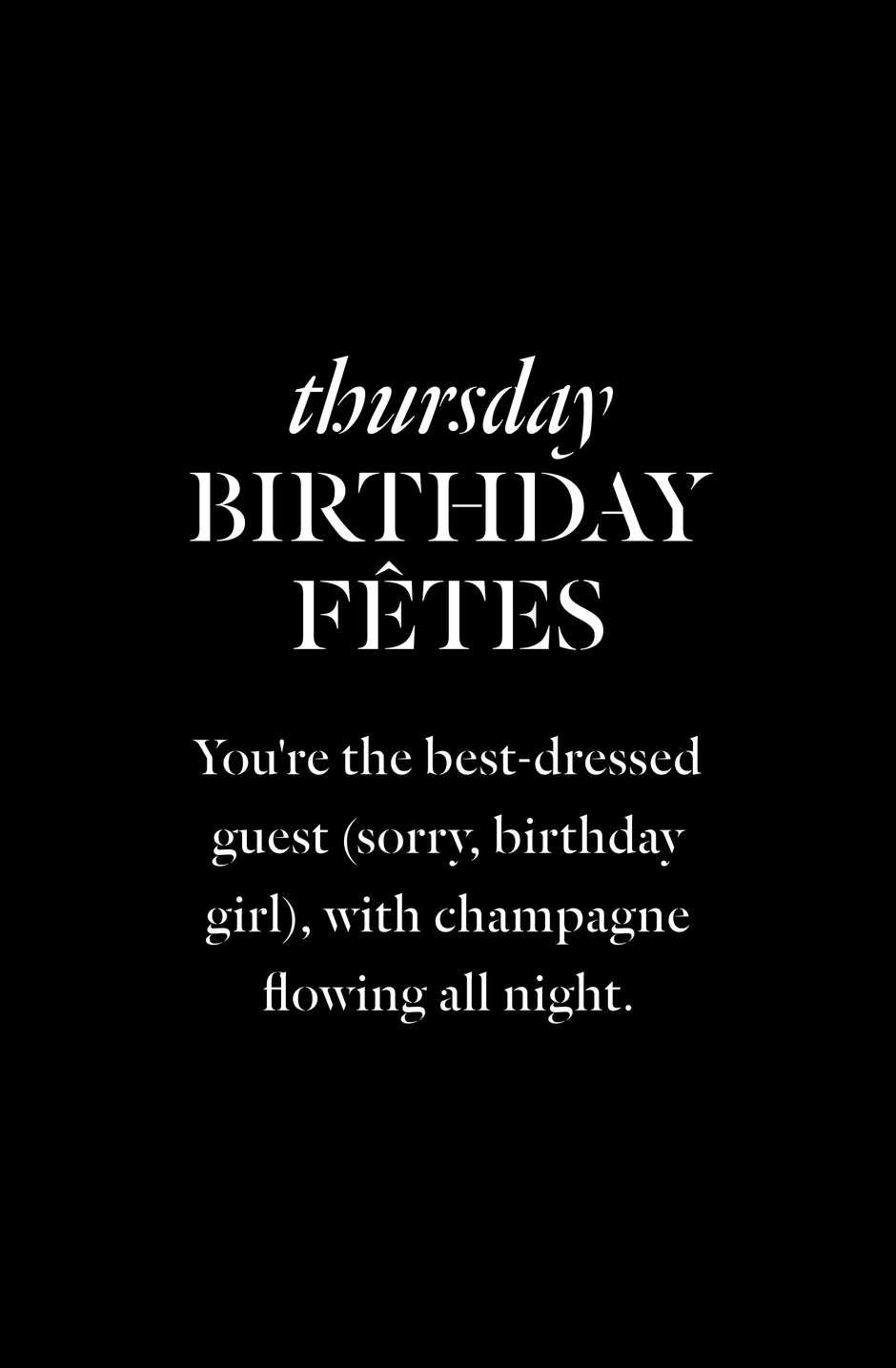  - Social Calendar_Thursday | Fleur du Mal