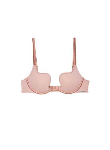 Tan - Le Stretch Micro Seduce U-Plunge Bra | Fleur du Mal