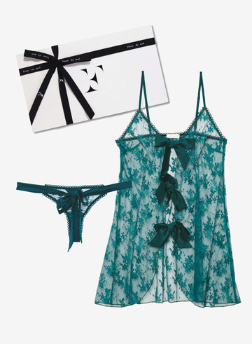 Crystal teal - Untie Me Gift Set | Fleur du Mal