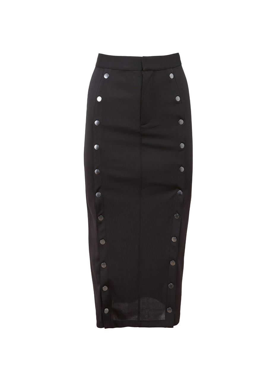 Black - Undo Me Skirt | Fleur du Mal