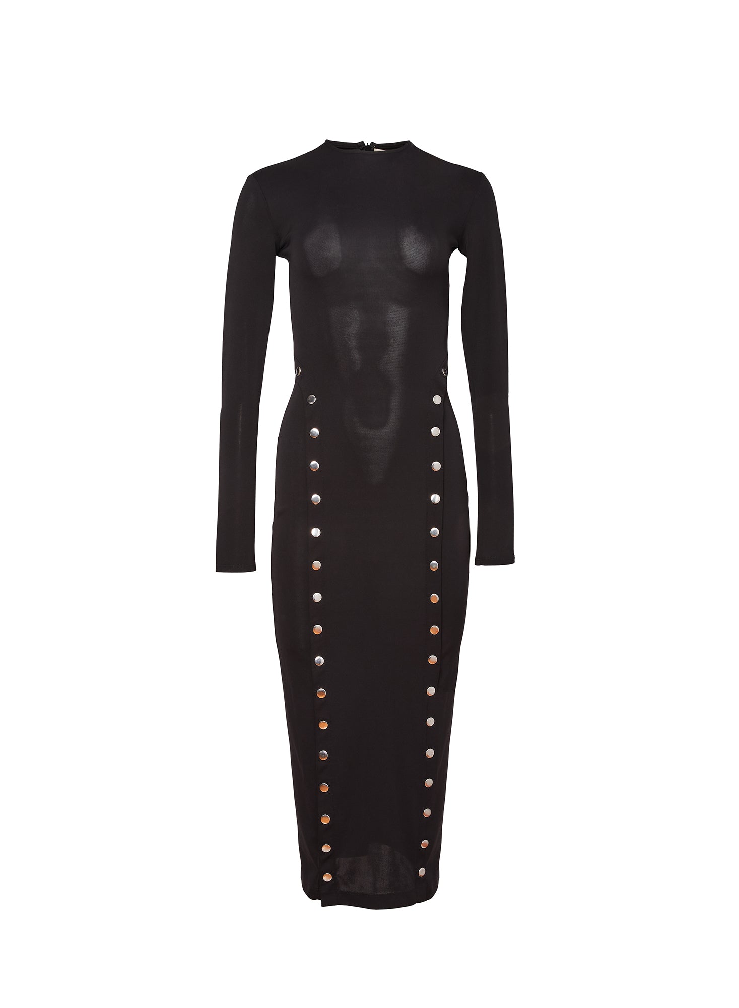 Undo Me Dress in black-fleur du mal