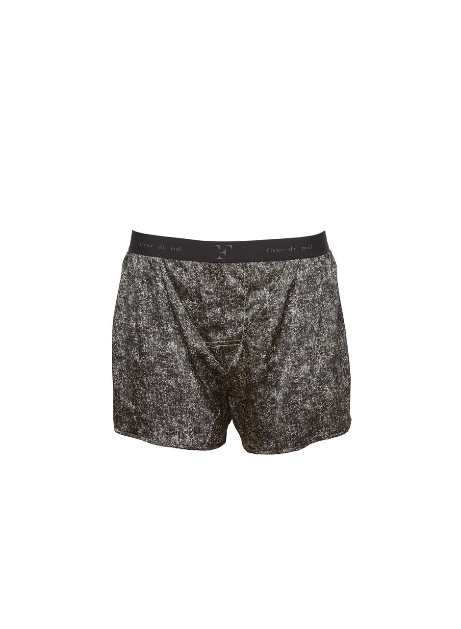 Grey acid wash - Unisex Boxer Short | Fleur du Mal