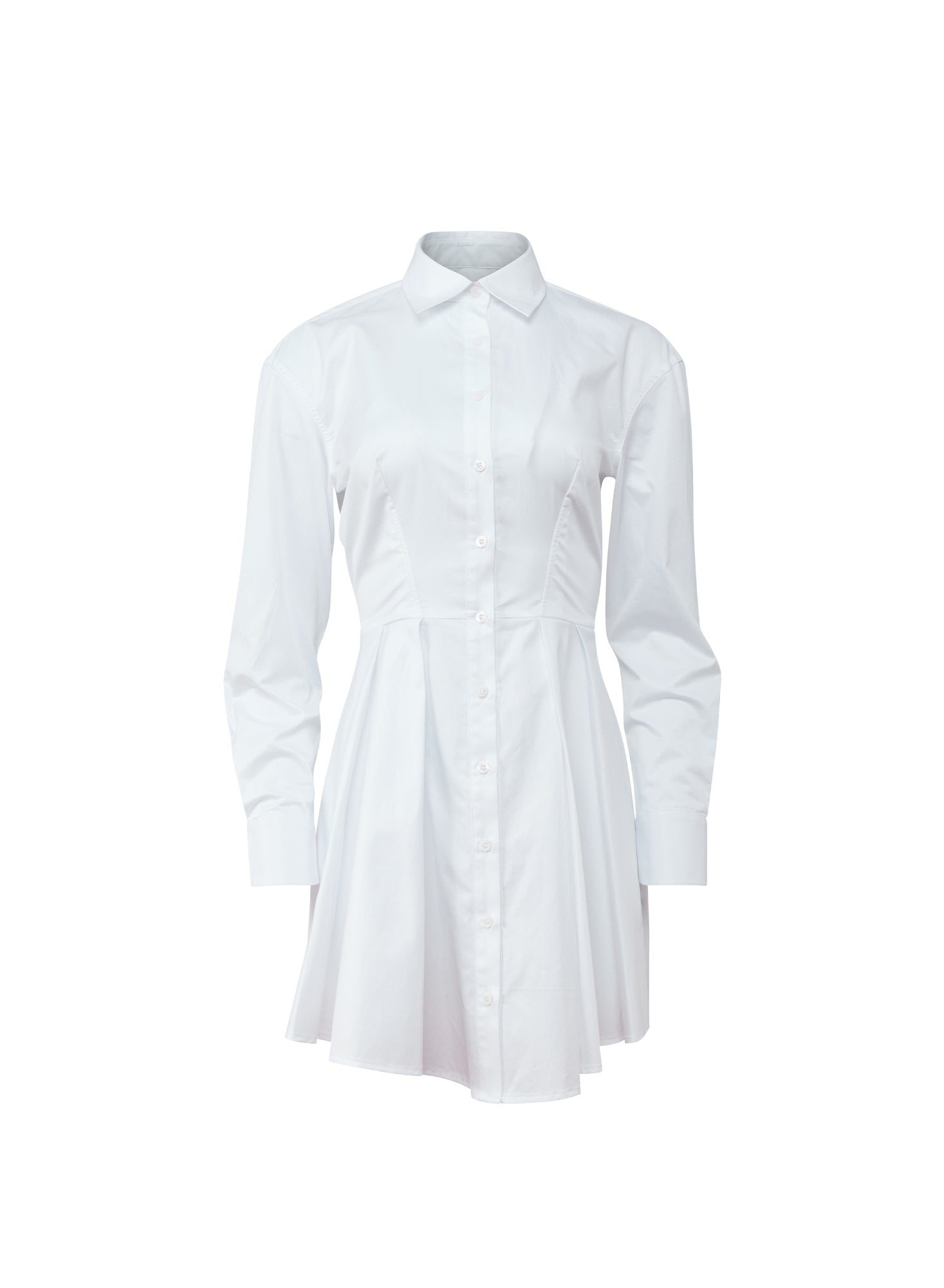 Zoe Dress in white-fleur du mal