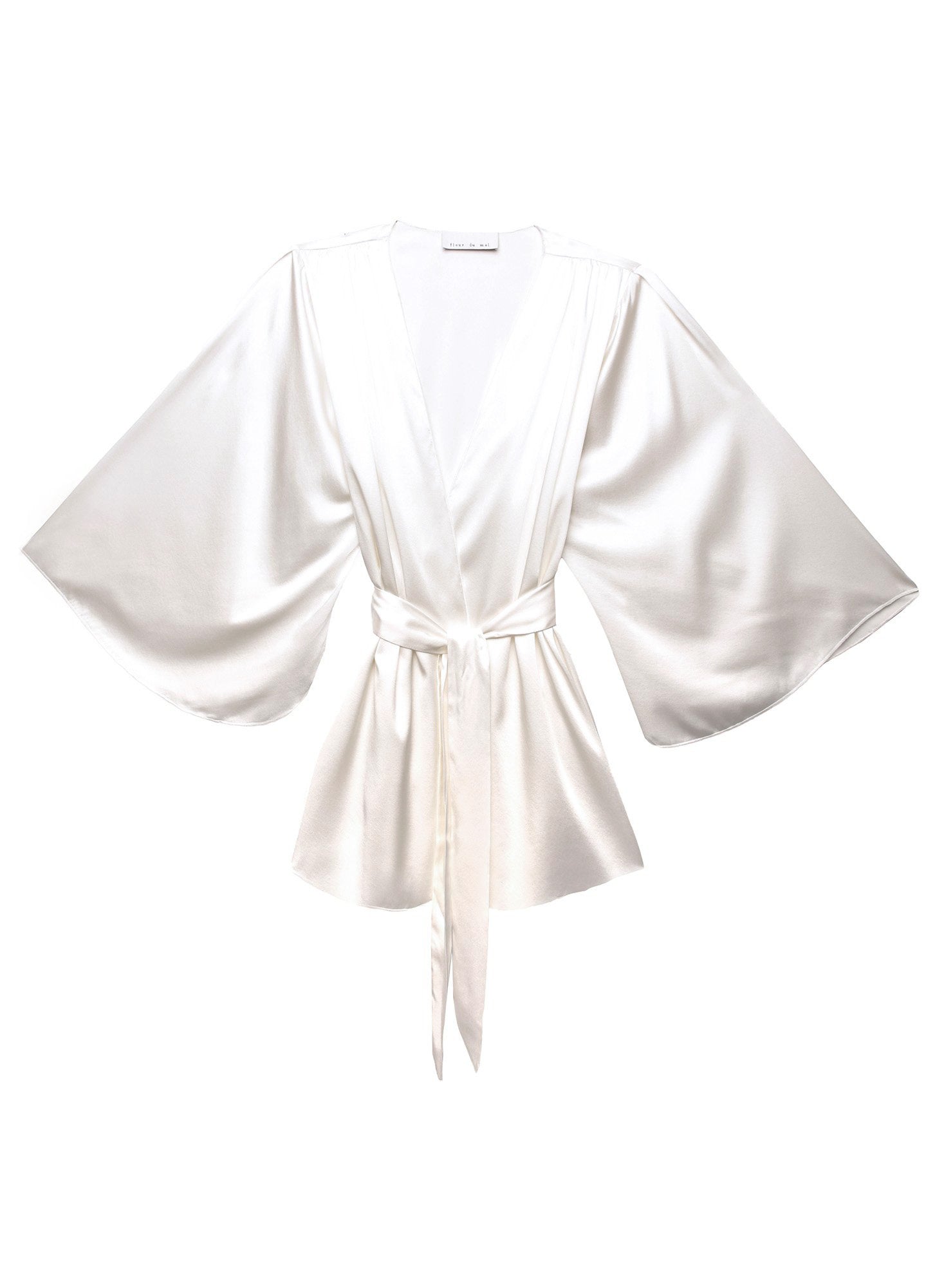 Angel Sleeve Robe-ivory-Fleur du Mal