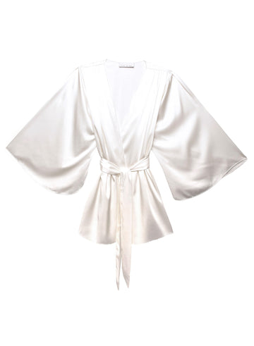 Ivory - Angel Sleeve Robe | Fleur du Mal