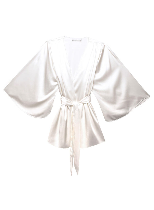 Ivory - Angel Sleeve Robe | Fleur du Mal