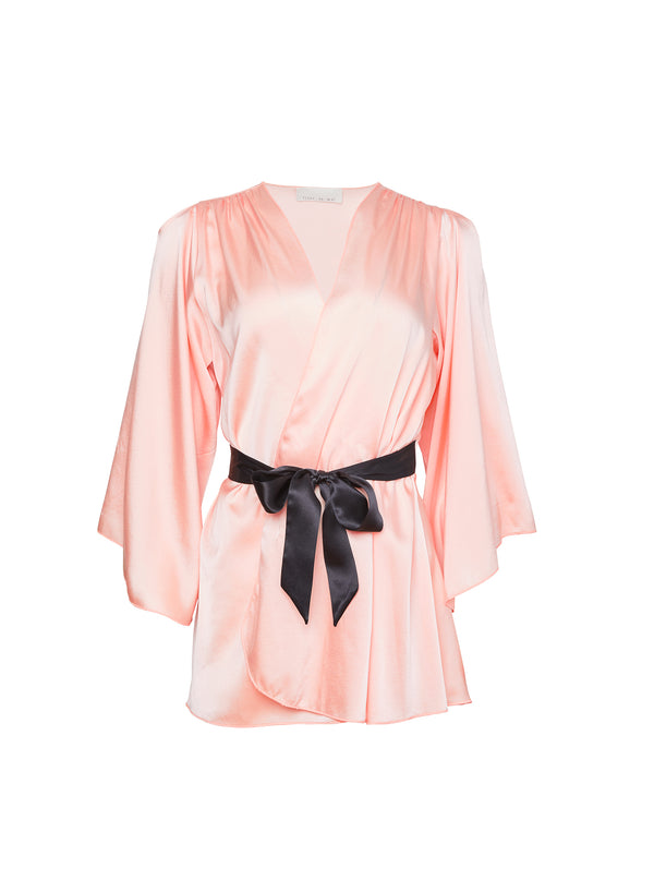 Bleach apricot - Angel Sleeve Robe | Fleur du Mal