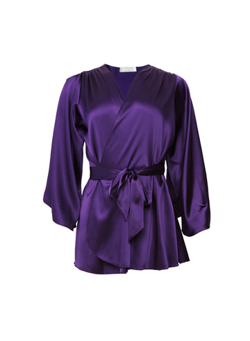 Açaí - Angel Sleeve Robe | Fleur du Mal