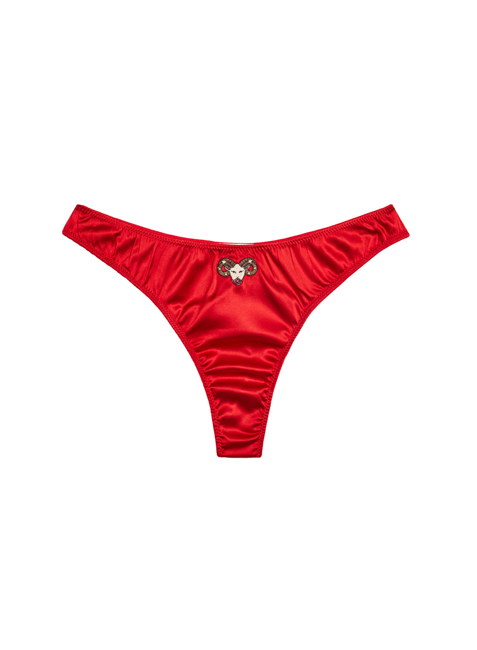 Aries - Aries Zodiac Thong | Fleur du Mal