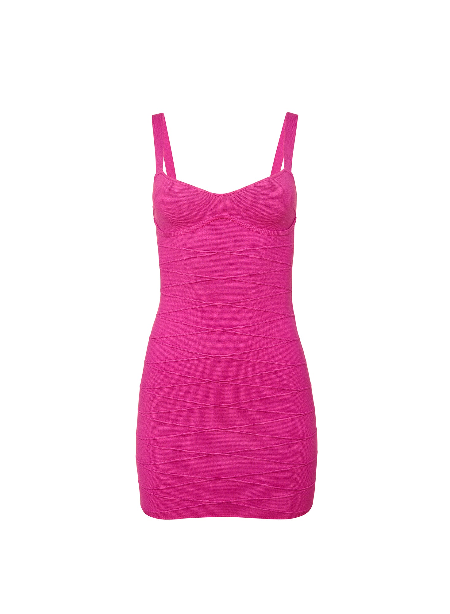 bandage-dress-wild-pink- fleur du mal