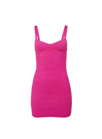bandage-dress-wild-pink- fleur du mal