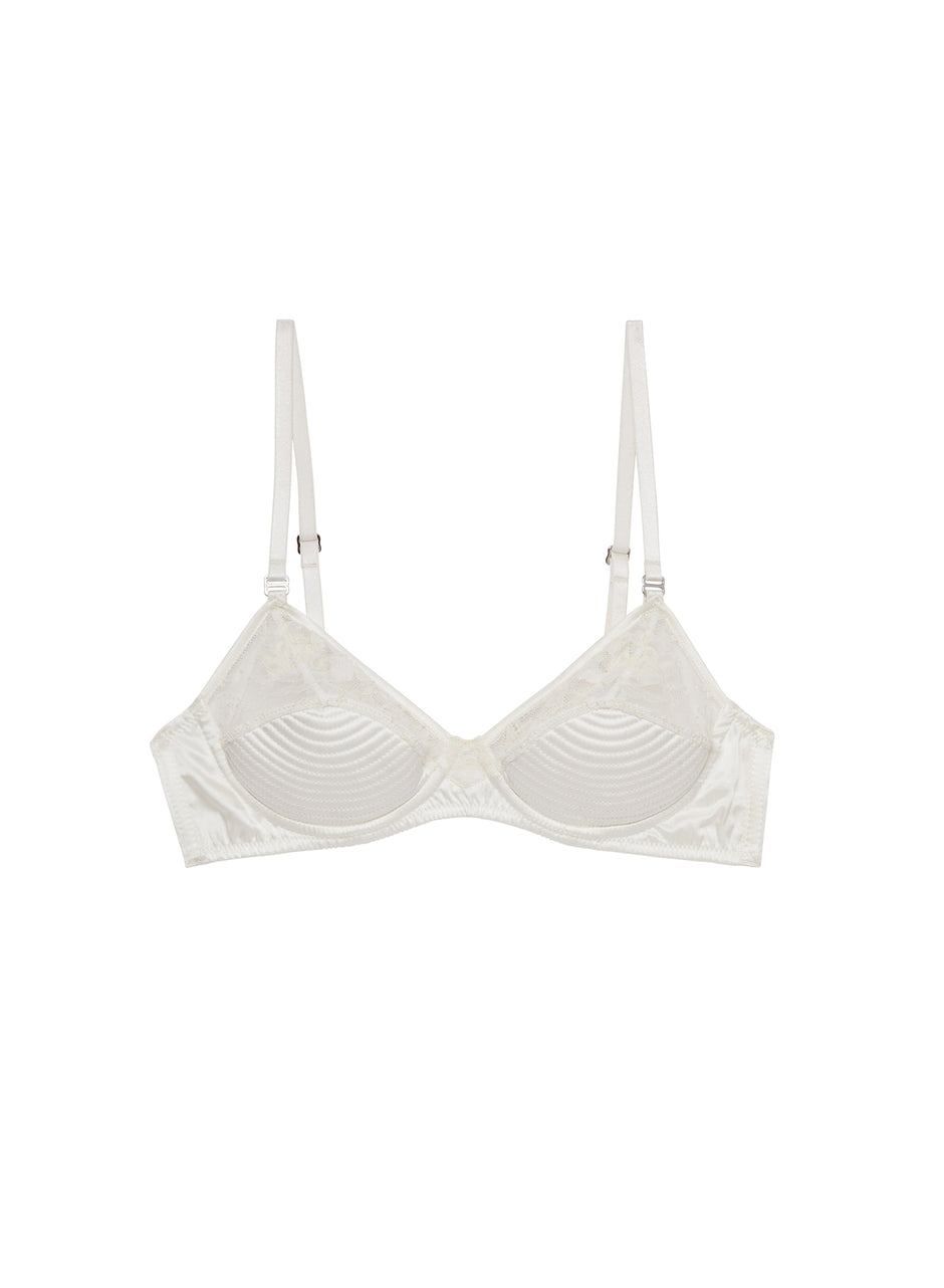 Ivory - Juliet Lace Bebe Bra | Fleur du Mal