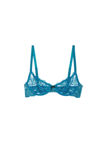 Aquamarine - Bianca Lace Bra | Fleur du Mal