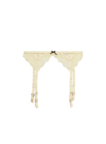 Buttercup - Bianca Lace Garter Belt | Fleur du Mal