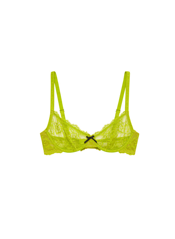 Lime punch - Bianca Lace Bra | Fleur du Mal