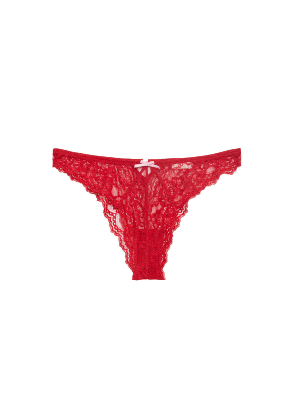 Rouge - Bianca Lace Cheeky | Fleur du Mal